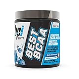 BPI Sports Best BCAA - BCAA Powder - Branched Chain Amino Acids - Muscle Recovery - Muscle Protein Synthesis - Improved Performance - Hydration - Blue Raspberry - 30 Servings - 10.58 oz.