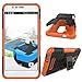 Asus ZenFone 3 Max ZC520TL Case, Starhemei Slim Hard PC Armor Hybrid Bumper TPU Soft Drop Protection Defender Case Cover For Asus ZenFone 3 Max 5.2 Inch (Armor-Orange)