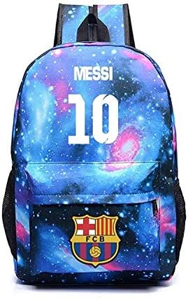 Messi Fans Backpack Barcelona Backpack Outdoor School Travel
