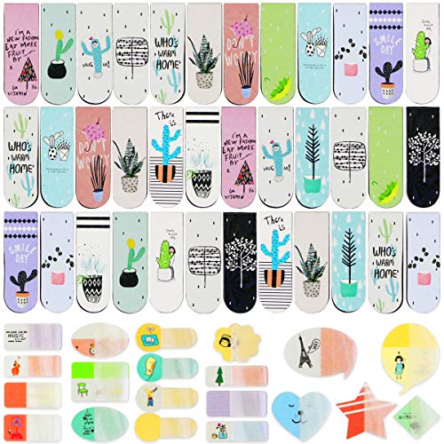 Bignc 36 Pieces Bookmarks, Cute Page Clips Bookmark
