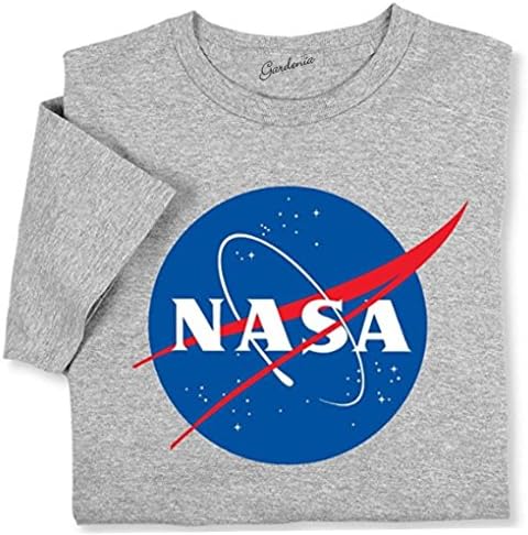 Gardenia12 NASA Meatball Logo Space Shuttle Rocket Science Geek Tee Shirt