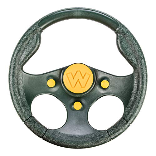 Jack and June Signature Playset Yellow and Green Racing Wheel Made from Heavy D…