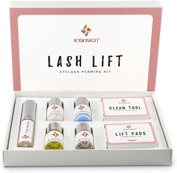 Premium Eyelash Perm Kit Eyelash Curler Kit Lash Lift Kit 13 Pcs In One, Professional Use Salon Lash lift Eyelash Perming kit In One Kit