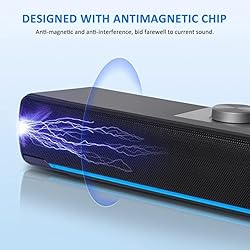 Computer PC Bluetooth Gaming Soundbar Desktop