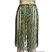 Pinda Holographic High Waisted Sequin Fringe Skirt