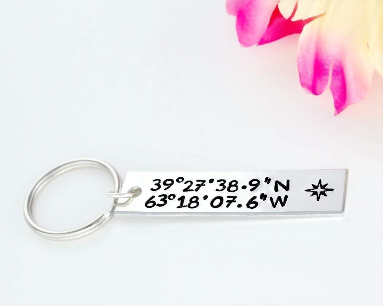 longitude and latitude gifts for him