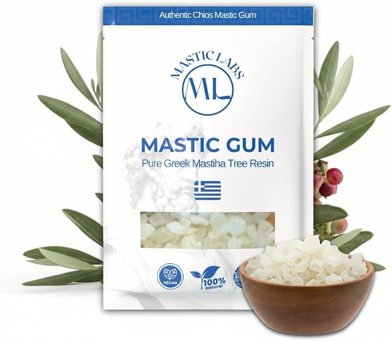 Mastic Labs Pure Chios Mastic Gum Resin Tears Pistacia Lentiscus Fresh Batch