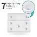 Jhua Non Slip Bath Pillow, Waterproof Spa Bathtub Pillow Mat with 7 Strong Suction Cups for Any Size Tub Comfort Bath Pillow for Neck Rest Back Support (14.6x11.4x2 in) (White)