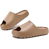 Yueerlu Cloud Slides for Women Men, Recovery Womens Pillow Slides,EVA Anti-Slip shower shoes,Thick Sole Open Toe Garden Shoes,men's sandals,mens slippers for Indoor and Outdoor Size