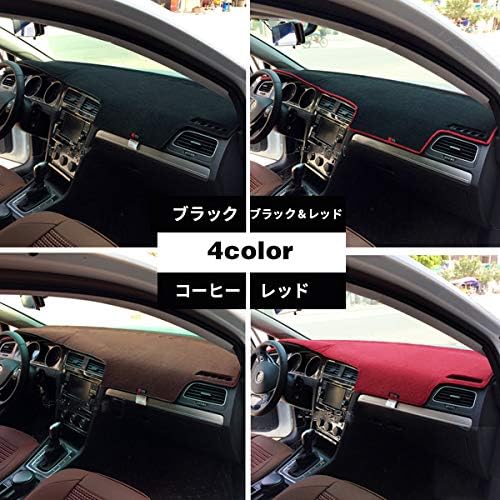 Accesments ホンダ シビック 10代目 遮光マット ダッシュボードマット 日除け フランネル インテリア 内装 カスタムアクセサリー ブラック レッド 1p Cv093 B0nw6cvm 3 590円