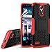 OEAGO LG Stylo 3 Case, LG Stylo 3 Plus Case, [Shockproof] [Impact Protection] Tough Rugged Dual Layer Protective Case with Kickstand for LG Stylo 3 / LG Stylo 3 Plus/LG Stylus 3 - Red