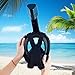 DIVELUX Snorkel Mask - Original Full Face Snorkeling and Diving Mask with 180° Panoramic Viewing - Longer Ventilation Pipe, Watertight, Anti Fog & Anti Leak Technology, for Adults & Kids