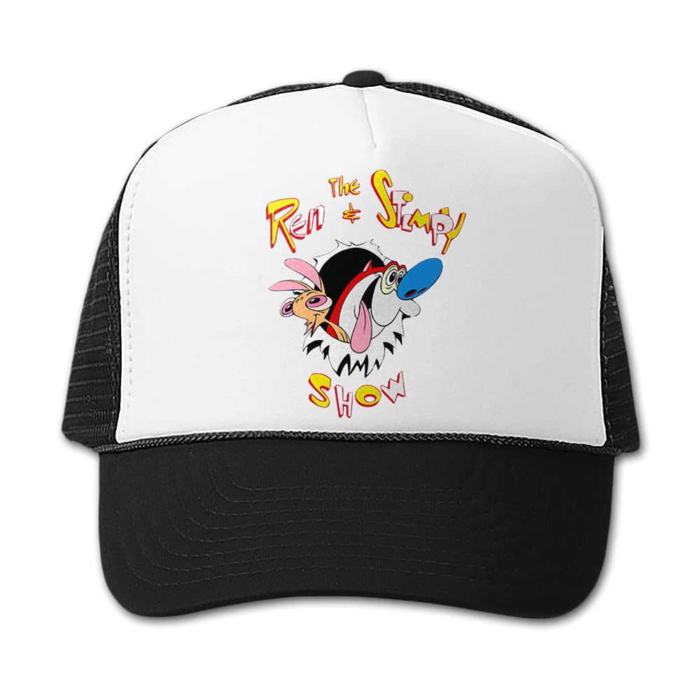 Ren and Stimpy Hat Retro Trucker Cap 90s Clothing Cult
