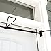 VILLAGE LIGHTING COMPANY [Front Door Garland Hanger] - Adjustable to Different Door Widths | Heavy-Duty Cast Iron | Decorative Christmas and Holiday Decor | No Nails, Screws, or Damage