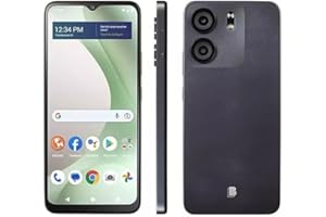 BLU Tracfone View 5 (B160V) 64GB 3GB RAM 6.5" HD+ Display Space Gray - Sim Card not Included(Renewed)