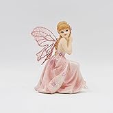 Comfy Hour Sitting Fairy Figurine, Collectible for Home Decoration, Fairyland Collection