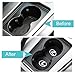 yyyycar 2 Pack Car Cup Holder Coasters for Lexus 2.75'' Diameter Silicone Auto Coasters (Fit Lexus)