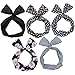 Sea Team Twist Bow Wired Headbands Scarf Wrap Hair Accessory Hairband (5 Packs)