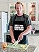 ApronMen - Aprons - Funny Men’s Grilling Aprons - Dad Approved - One Size Fits Most - Adjustable Neck Strap - Machine Washable - May The Forks Be With You