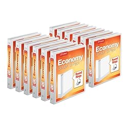 Cardinal Economy 3-Ring Binders, 1", Round