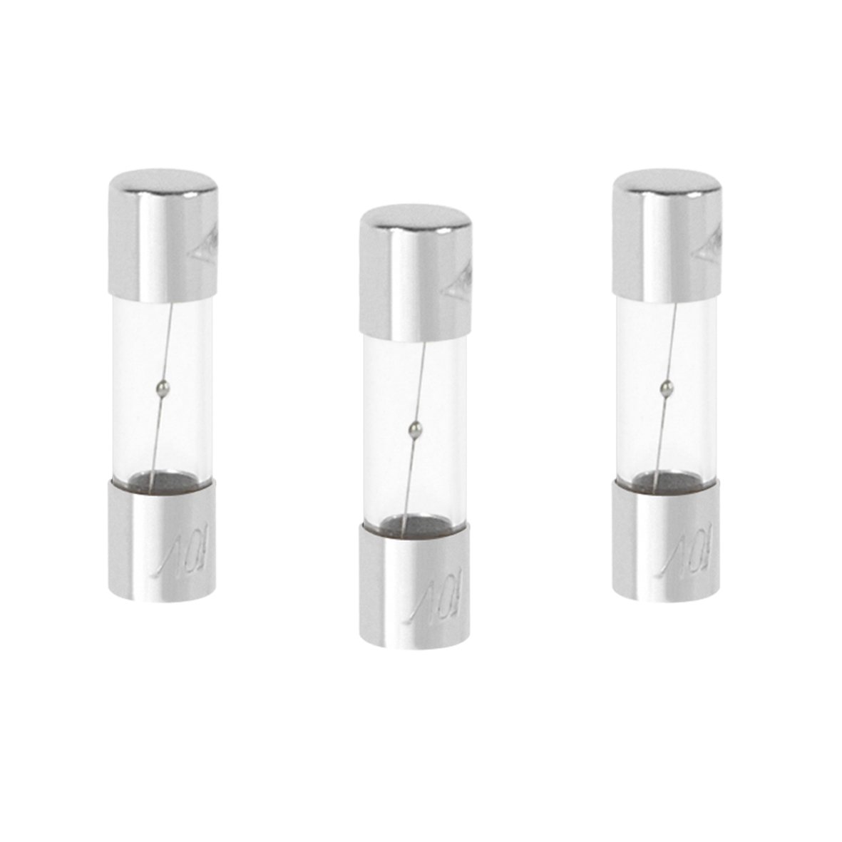Debflex 715736 1.5 A 250 V Slow Fusion 3 Glass Fuses 5 x 20