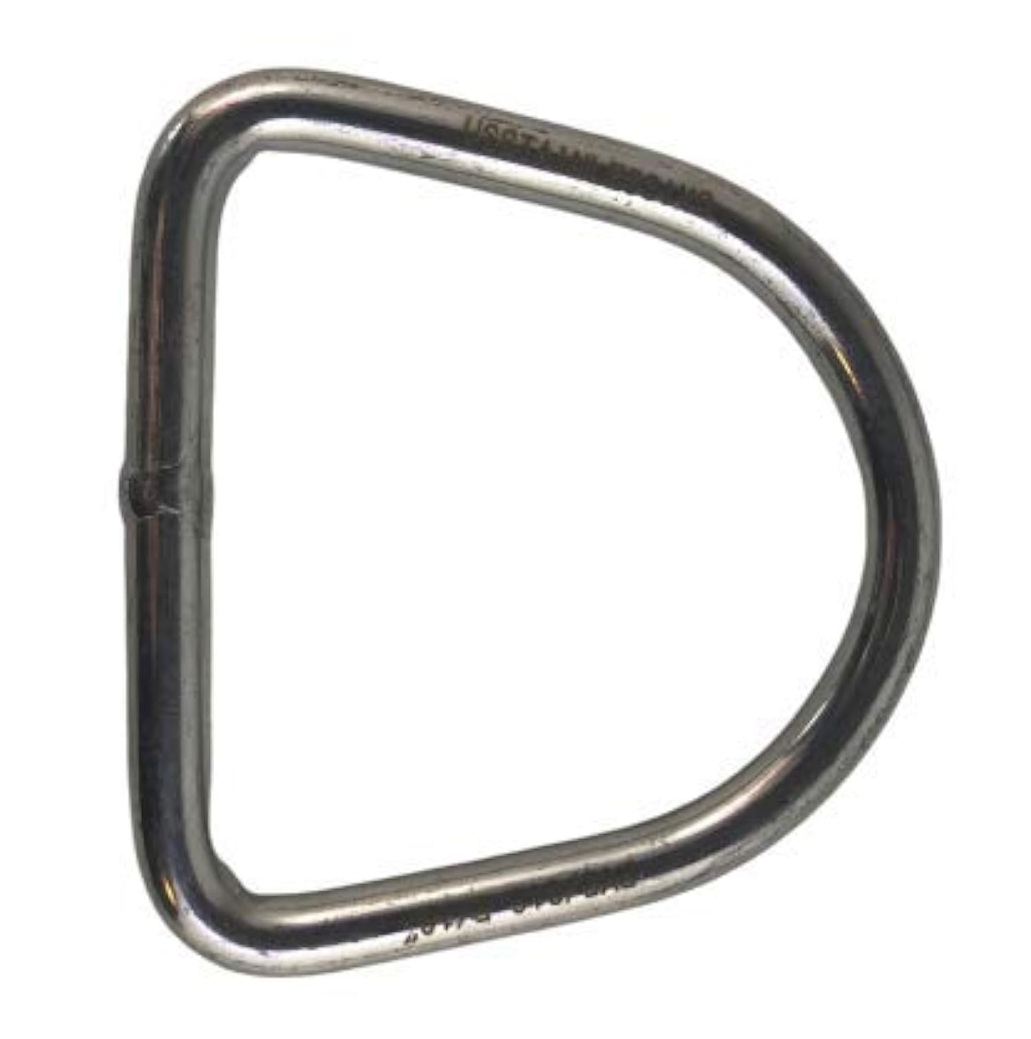 Stainless Steel 316 D Ring Welded 8mm x 70mm ID (5/16" x 2 3/4") Marine Grade Dee