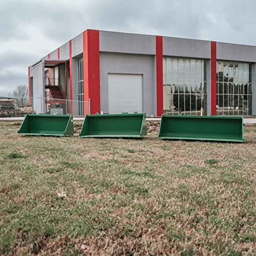 Titan 60in Bucket Attachment Fits John Deere Hook and Pin Tractors for