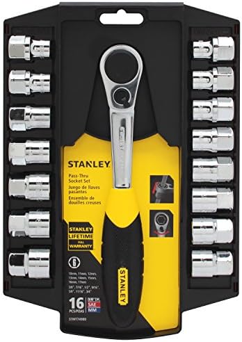 Stanley Pass-Thru Socket Set