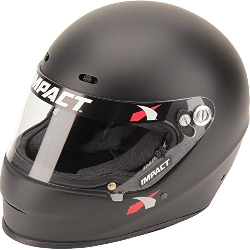 IMPACT RACING Helmet - 1320 SNELL15 XL Flat Black