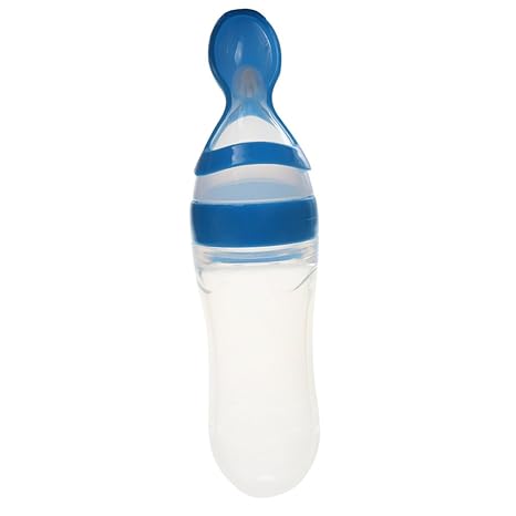 Buy Generic Baby Toddler Food Cereal Bottle Feeding Spoon Silicone