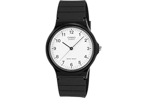 Casio Men's Quartz Resin Casual Watch, Color:Black (Model: MQ24-7B)