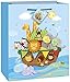 Medium Noah's Ark Baby Shower Gift Bag