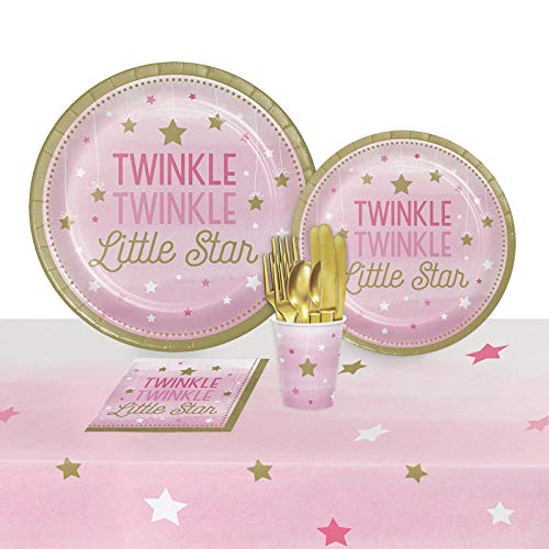 Twinkle Twinkle Little Star Pink Party Pack 24
