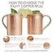 [GIFT SET] Advanced Mixology Moscow Mule Pure Copper Mug with Artisan Hand Crafted Wooden Box and Coaster Gift Set
