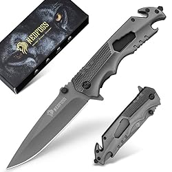 NedFoss FA48 Pocket Knife for Men with Bottle