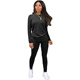 Nimsruc Two Piece Outfits For Women Lounge Casual