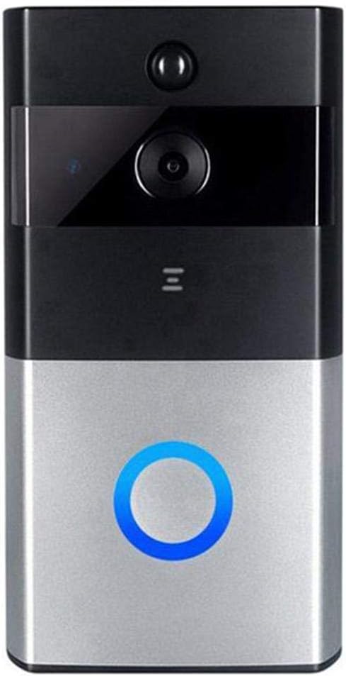 Wireless Doorbell,Smart WiFi Video 1080P HD IP Camera Doorbell Visual Alarm Security Cam Ring Alarm Household Security Ring Video Door Bell(No Battery, No Memory Card)