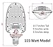 RuggedGrade 115 Watt - Arcan Series - E39 LED Corn Bulb -14,900 Lumen - 5000K - Replacement for 400watt Metal Halide