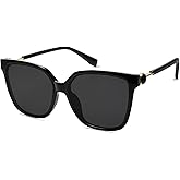SOJOS Fashion Square Sunglasses for Women Trendy UV Protection Lens Womens Sunnies Sunglasses SJ2196