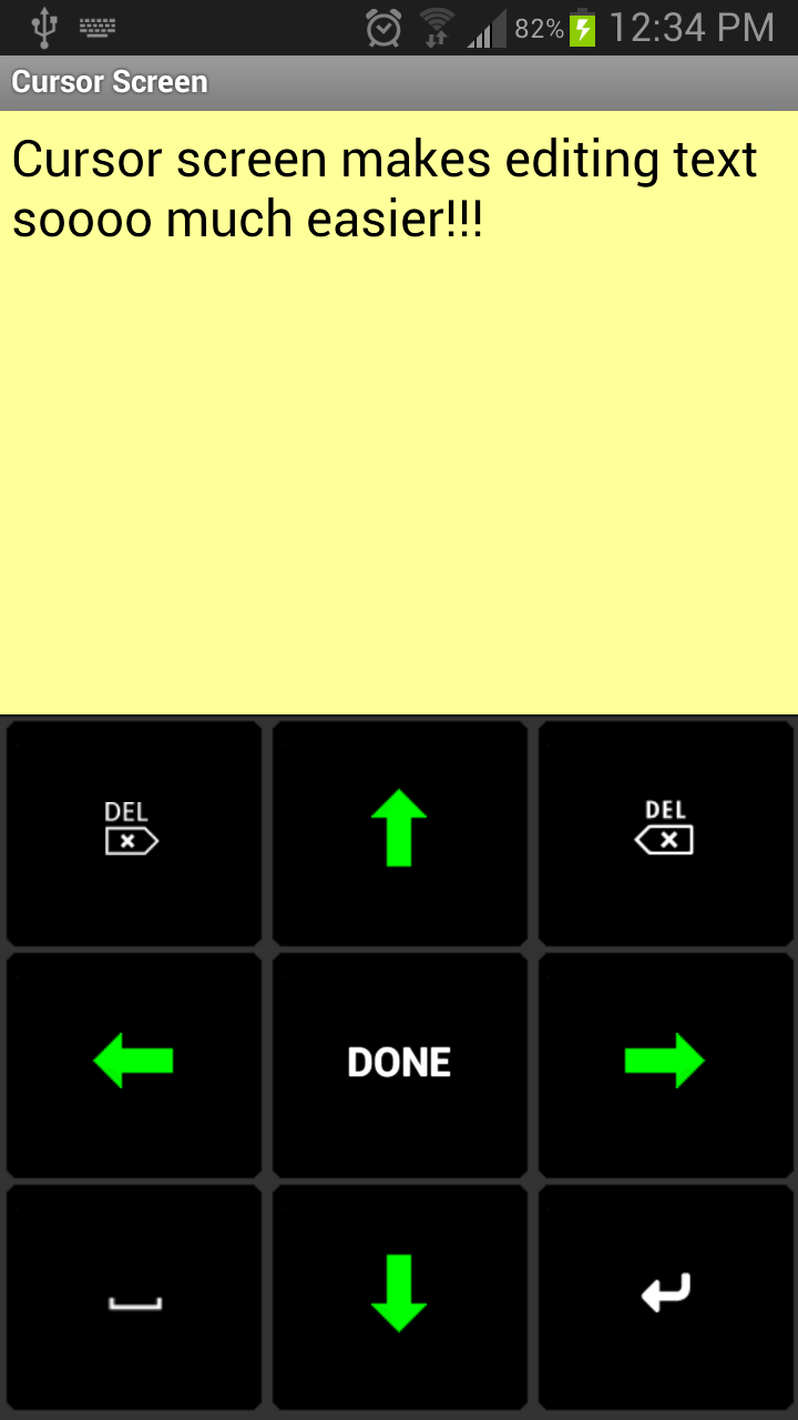 Big Buttons Keyboard Deluxe Appstore for Android