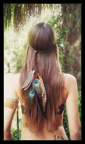 Kuyani, feather, headband, boho, gypsy, tribal, costume, music, festival, headress, hair, acesessories, wedding, bohemian