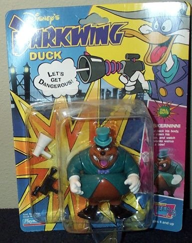 Darkwing Duck Tuskerninni Action Figure