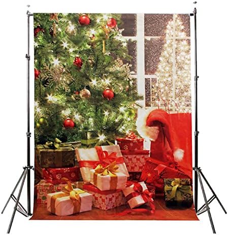 5x7FT 2.1mx1.5m Christmas Tree Studio Props Backdrop Photography Background