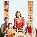 Mosoan Friendsgiving Thanksgiving Decorations Banner Feast Party Supplies - Thanksgiving Porch Sign - Thanksgiving Decorations Outdoor Indoor - Give Thanksgiving Banner - Friendsgiving Banner Sign