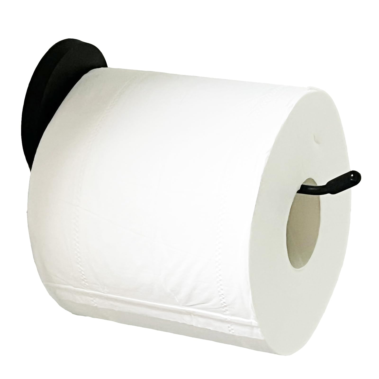 AUXPhome Toilet Paper Holder, Stainless Steel, Magnetic, Black, Toilet-paper-holders, 1 piece