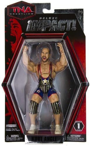 Kurt Angle ~7" Figure: TNA Wrestling Deluxe Impact Series #1
