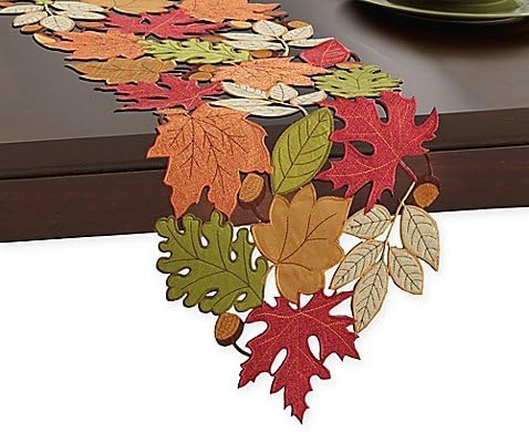 Serene Leaves 72-Inch Table Runner (72-Inch)