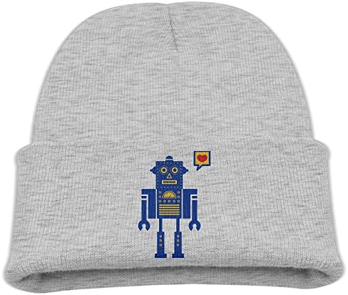 Baby Kids Winter Skull Hat, Do You Love Me Robot Fashion Warm Cuff Knit Hat