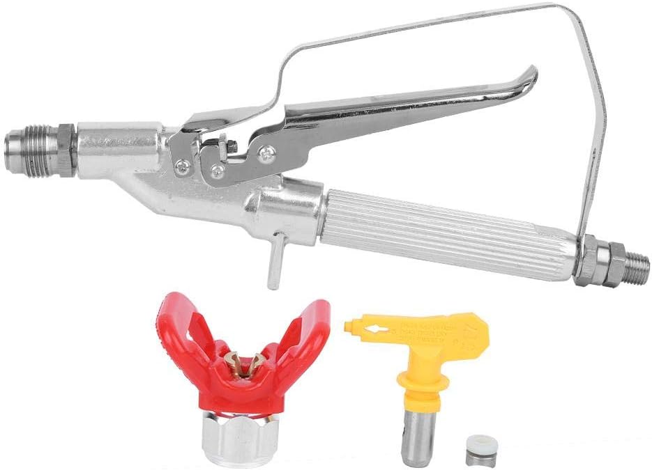 Paint Sprayer High Pressure Straight Rod G1/4-Inch Airless Paint Sprayer with Great Atomization Effect for Spray Painting - Image 3