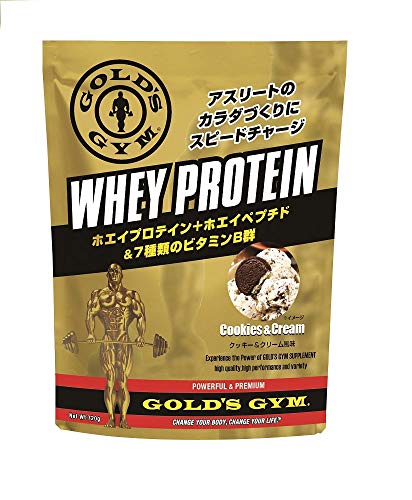 ゴールドジム(GOLD'S GYM) ホエイプロテイン クッキー&クリーム風味 720g商品画像
